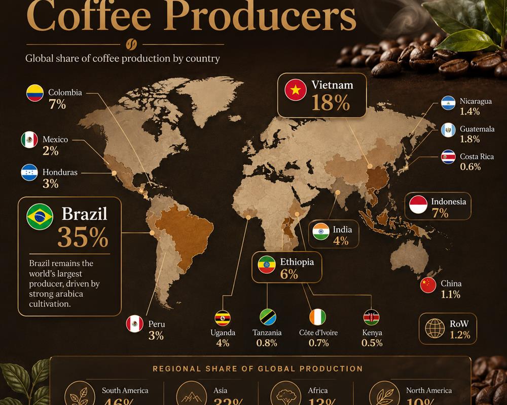  Coffee is more than a beverage — it is a global industry connecting f