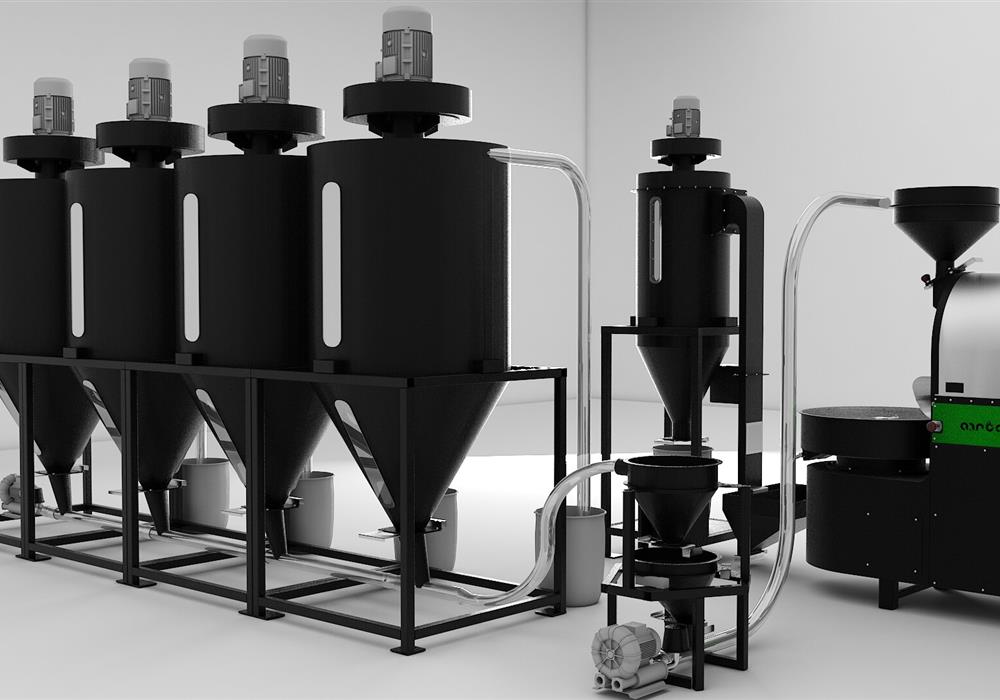 Automatic Coffee Roasting Plant Manufacturer India | AAROASTA