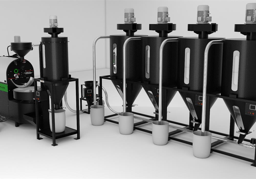 Automatic Coffee Roasting Plant Manufacturer India | AAROASTA