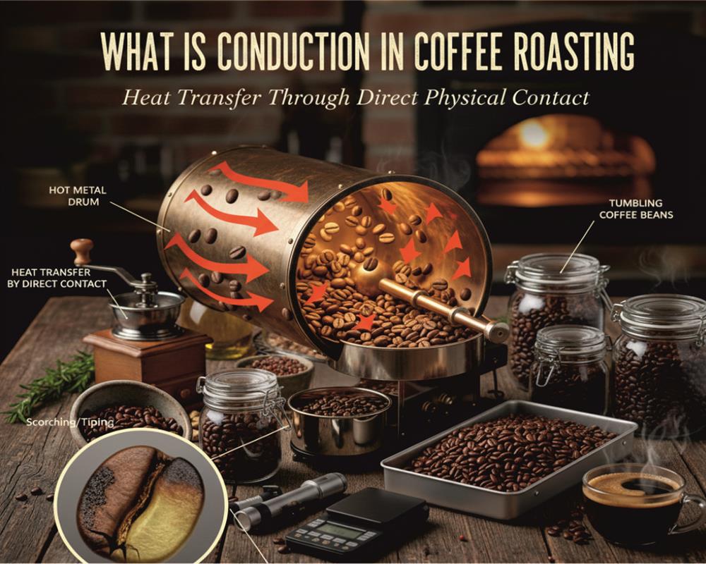 What Is Conduction in Coffee Roasting?